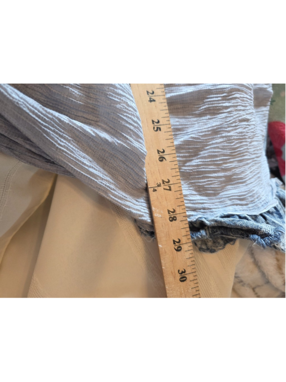 Shop Talulah Patchwork Light Blue Star Button-Front Oversized Top 1X - Picture 10 of 13